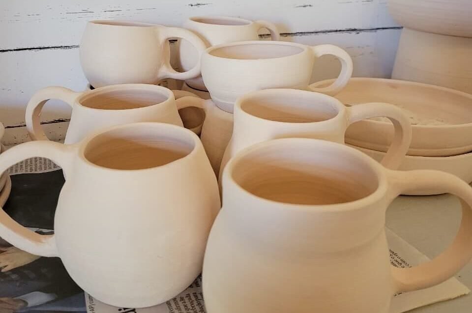 peças em biscoito